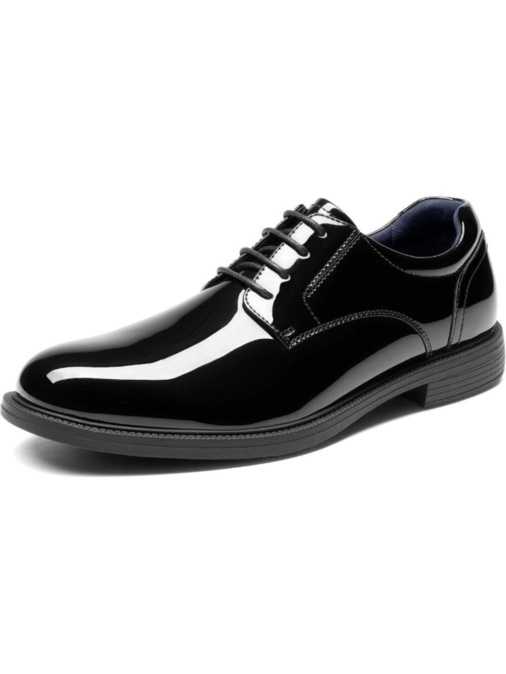 Stylish Men's Dress Oxford Shoes - Formal Uniform Footwear for Work & Events